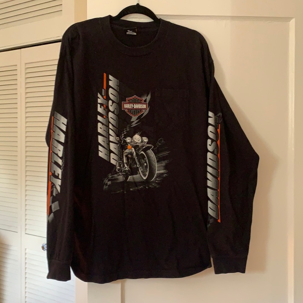 Men’s Harley Davidson long sleeve sweatshirt